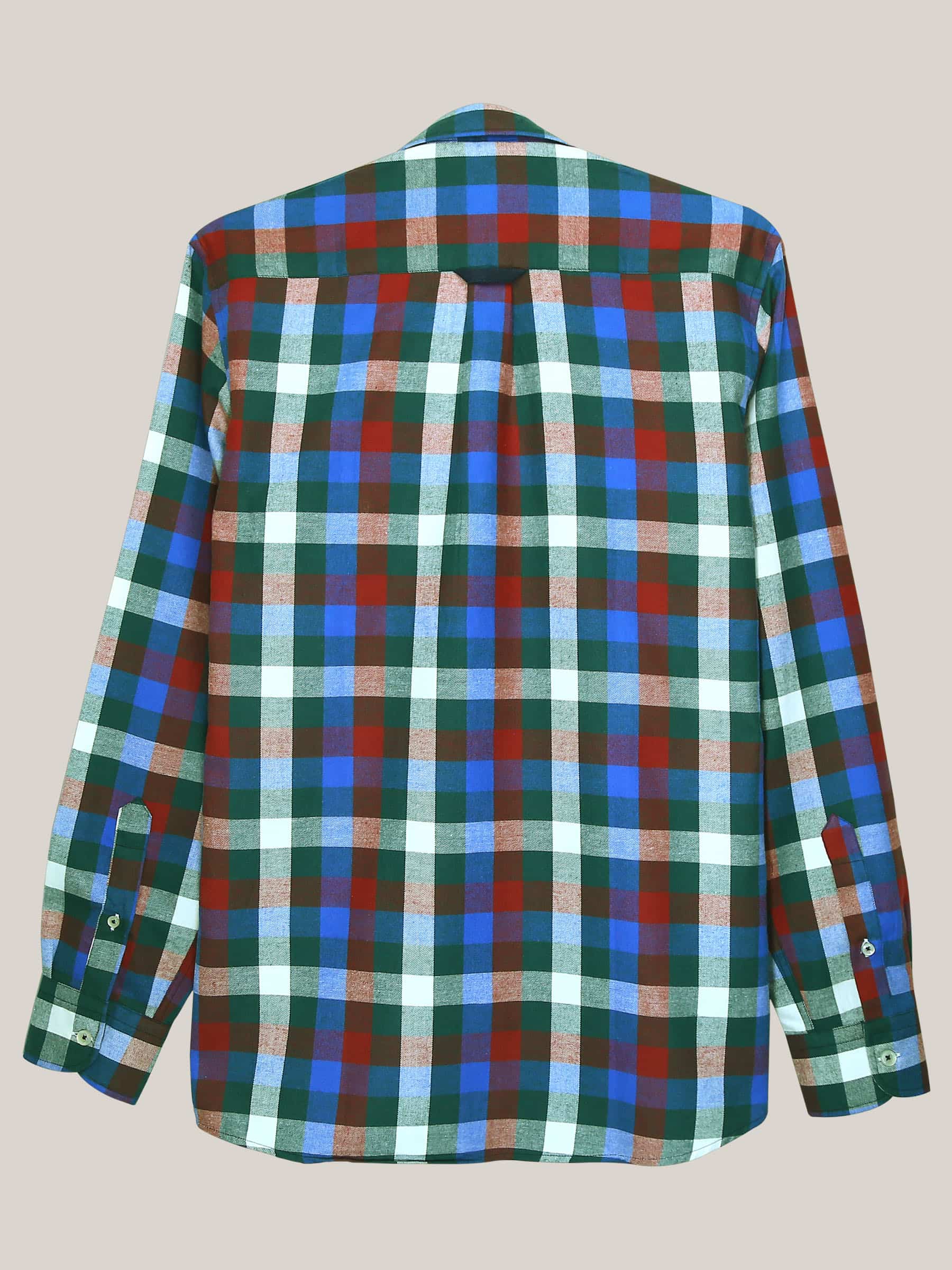 Multi Color Flannel Checkered Shirt