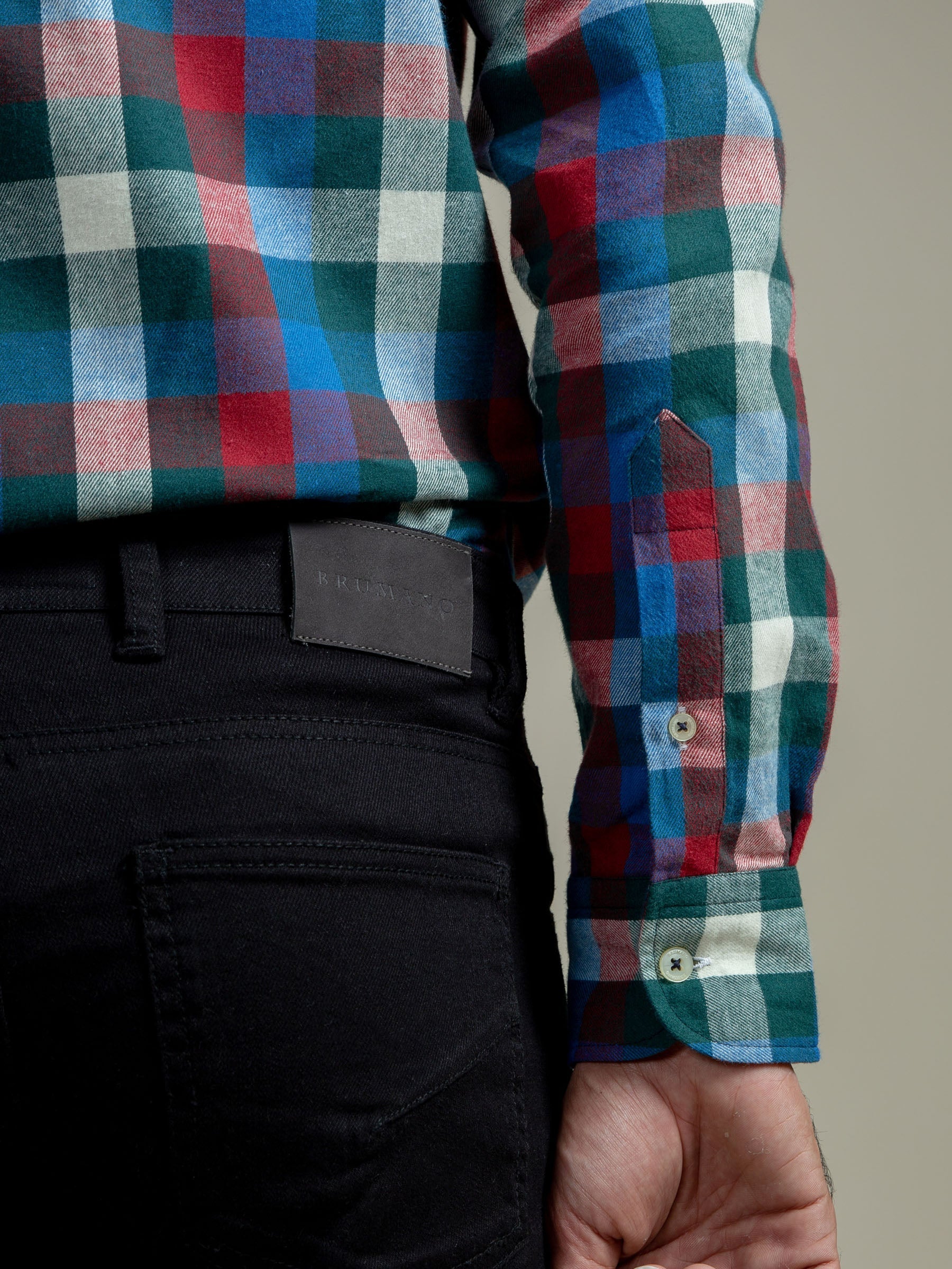 Multi Color Flannel Checkered Shirt