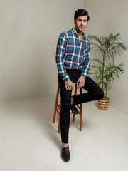 Multi Color Flannel Checkered Shirt