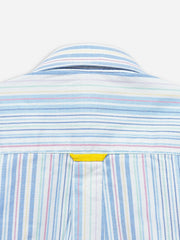 Multi Color Oxford Striped Half Sleeve Casual Shirt