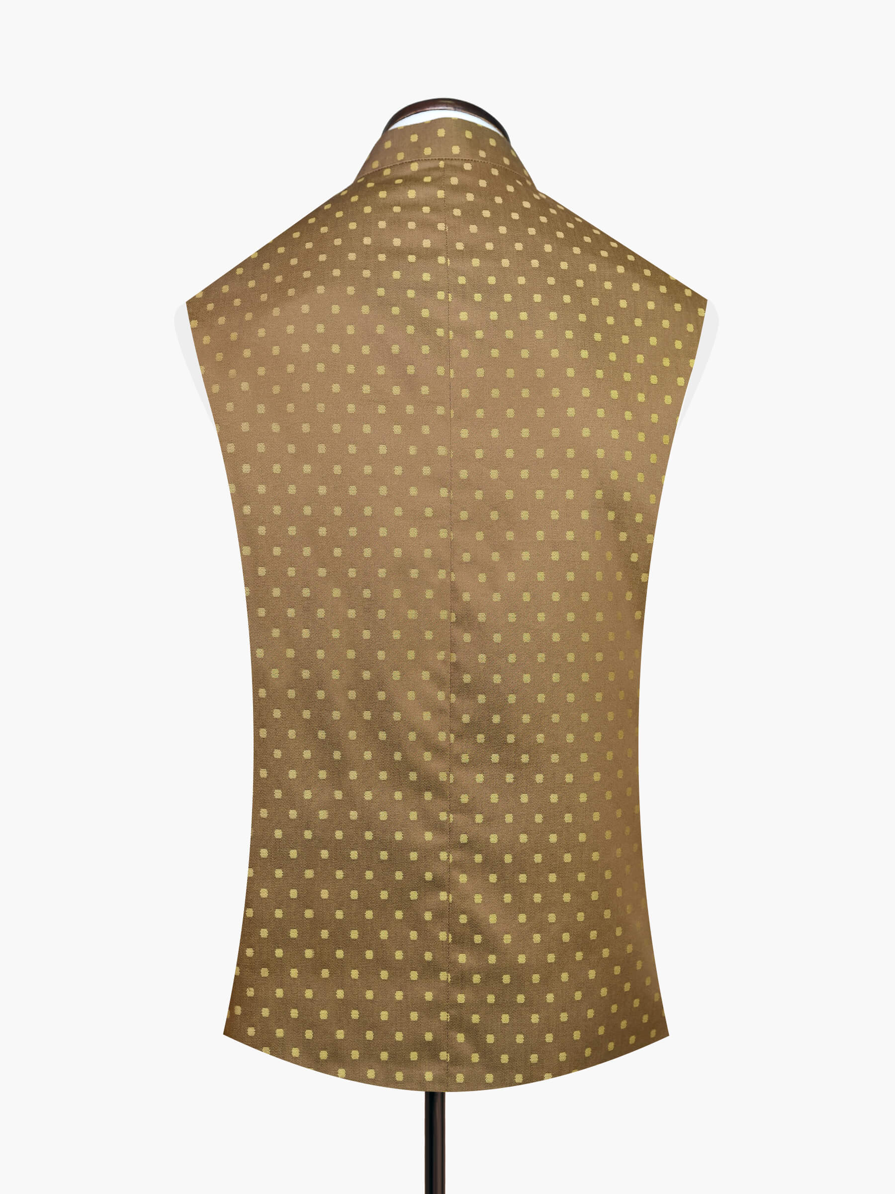 Mustard Polka Dot Waistcoat