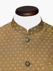 Mustard Polka Dot Waistcoat