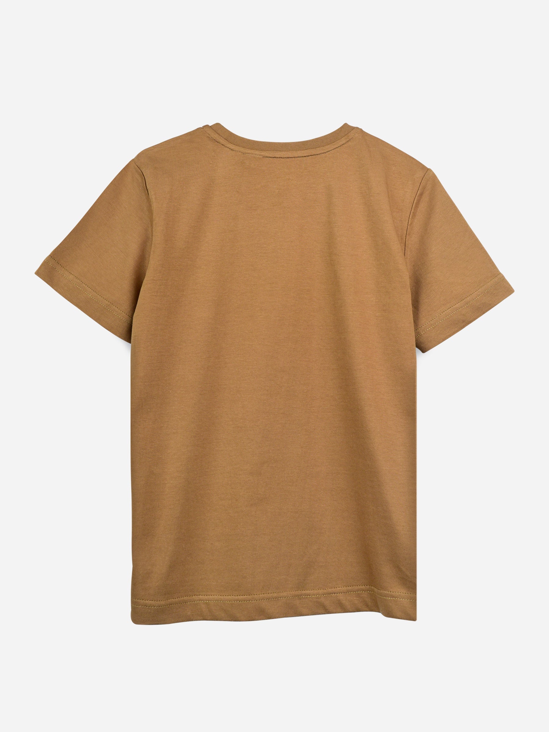 Mustard Surf Printed Casual T-Shirt