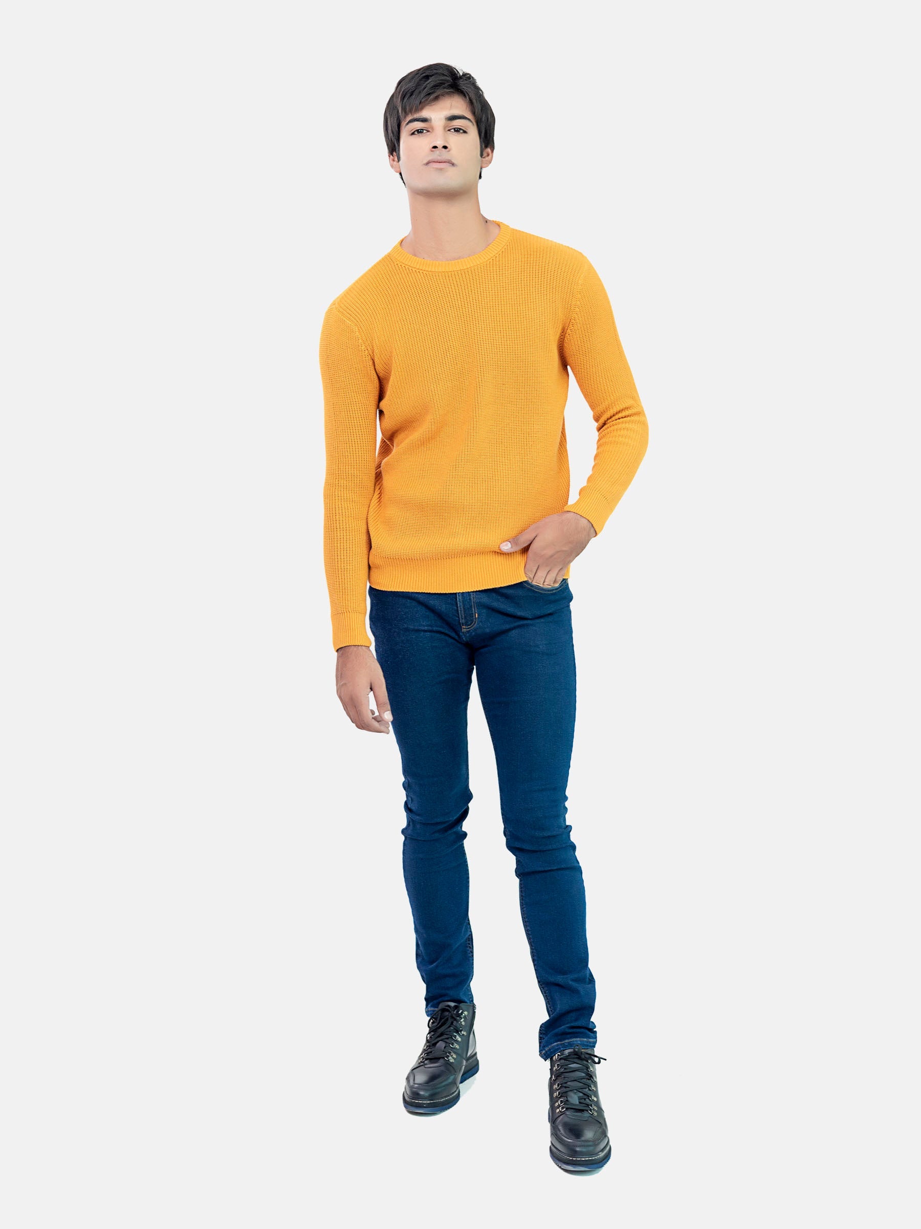 Mustard Knitted Jumper