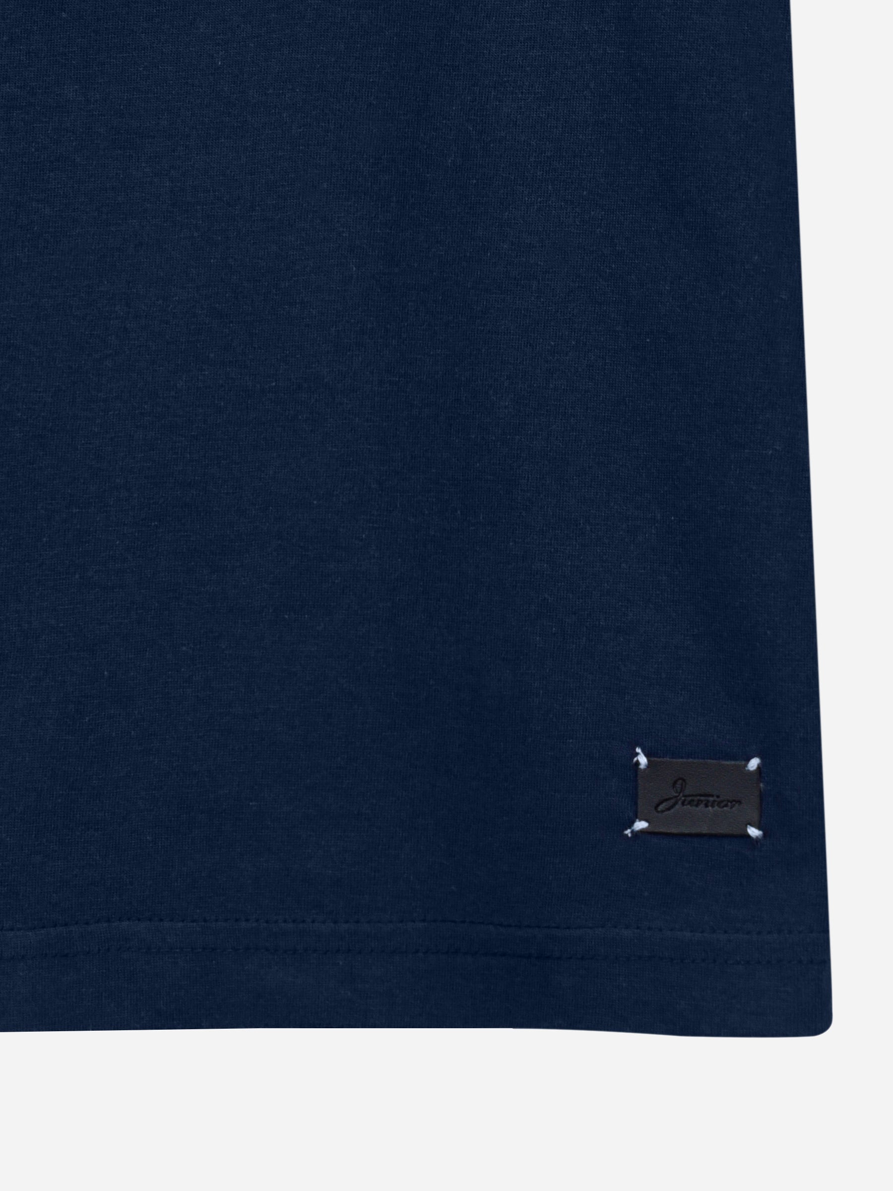Navy Blue Bicycle Graphic Printed Casual T-Shirt