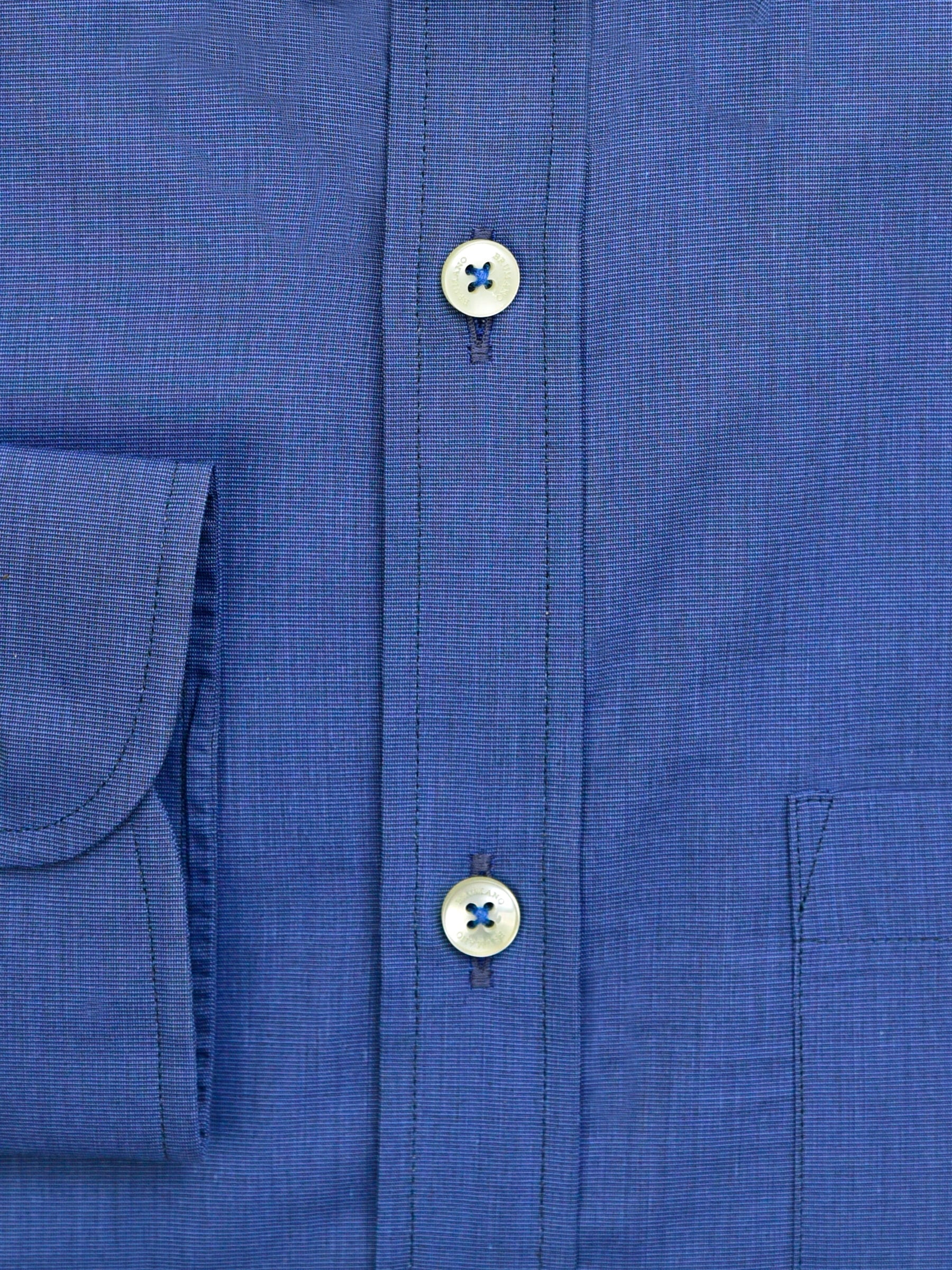 Navy Blue Fine Structured Shirt