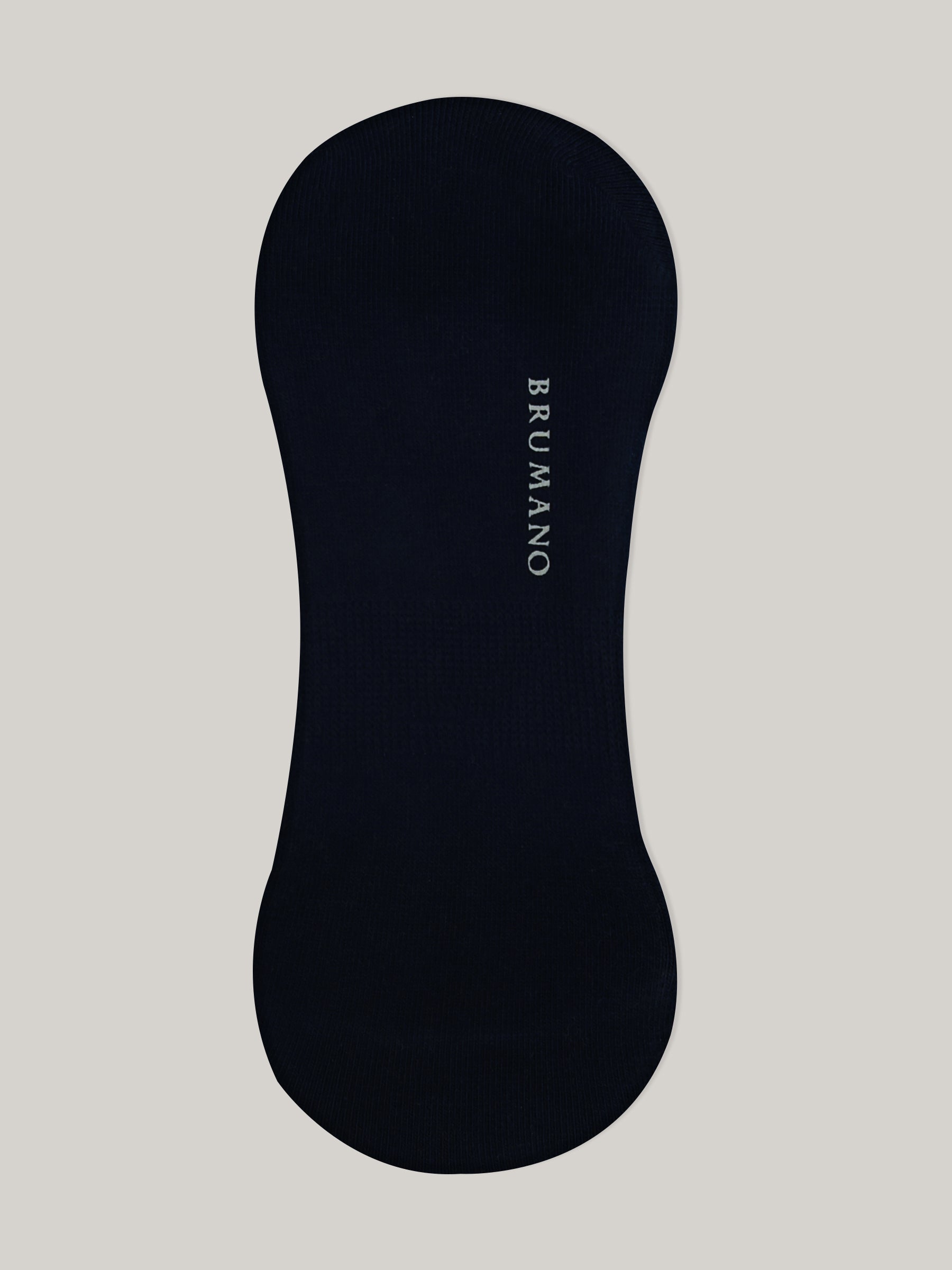 Navy Blue & Orange Dot No-Show Socks
