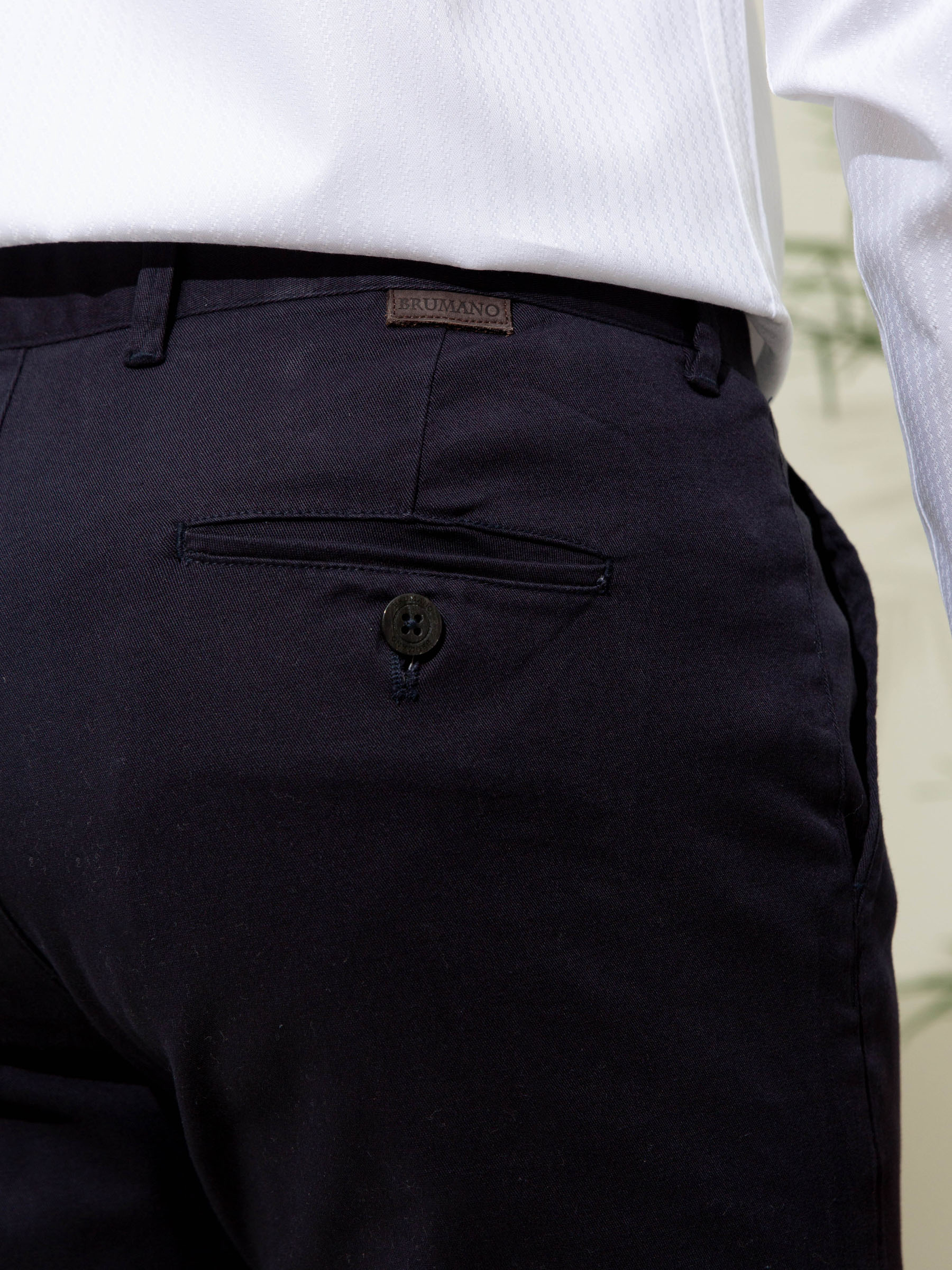 Navy Blue Twill Chino