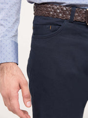Navy Five Pocket Trouser