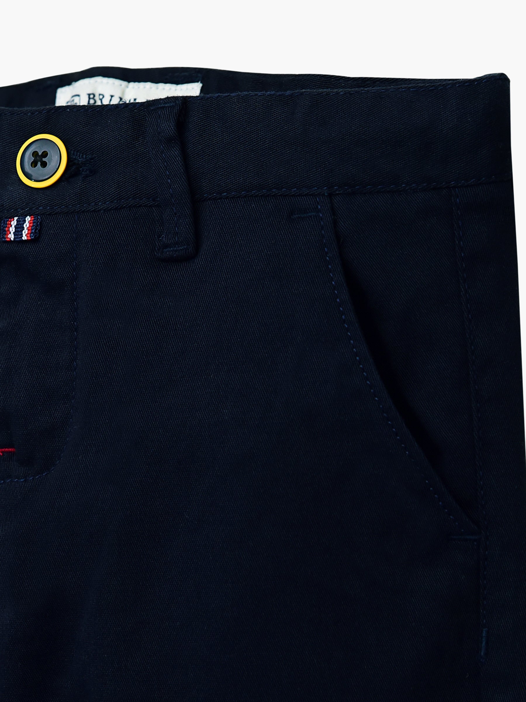 Navy Twill Casual Trouser