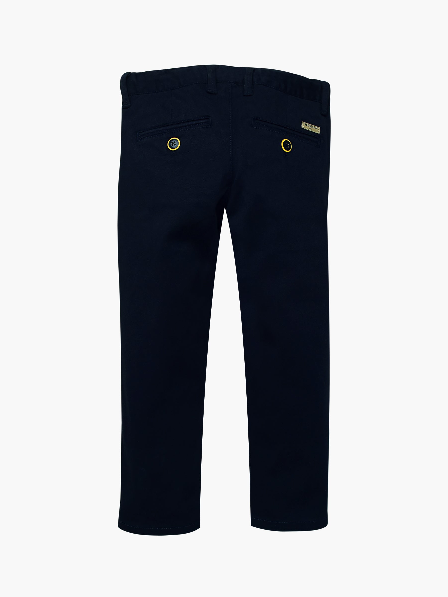 Navy Twill Casual Trouser
