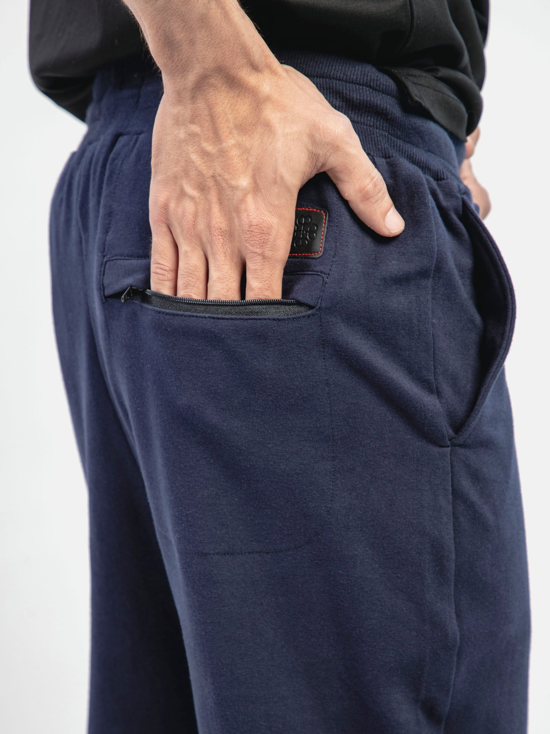 Navy Blue Everyday Knitted Pajama