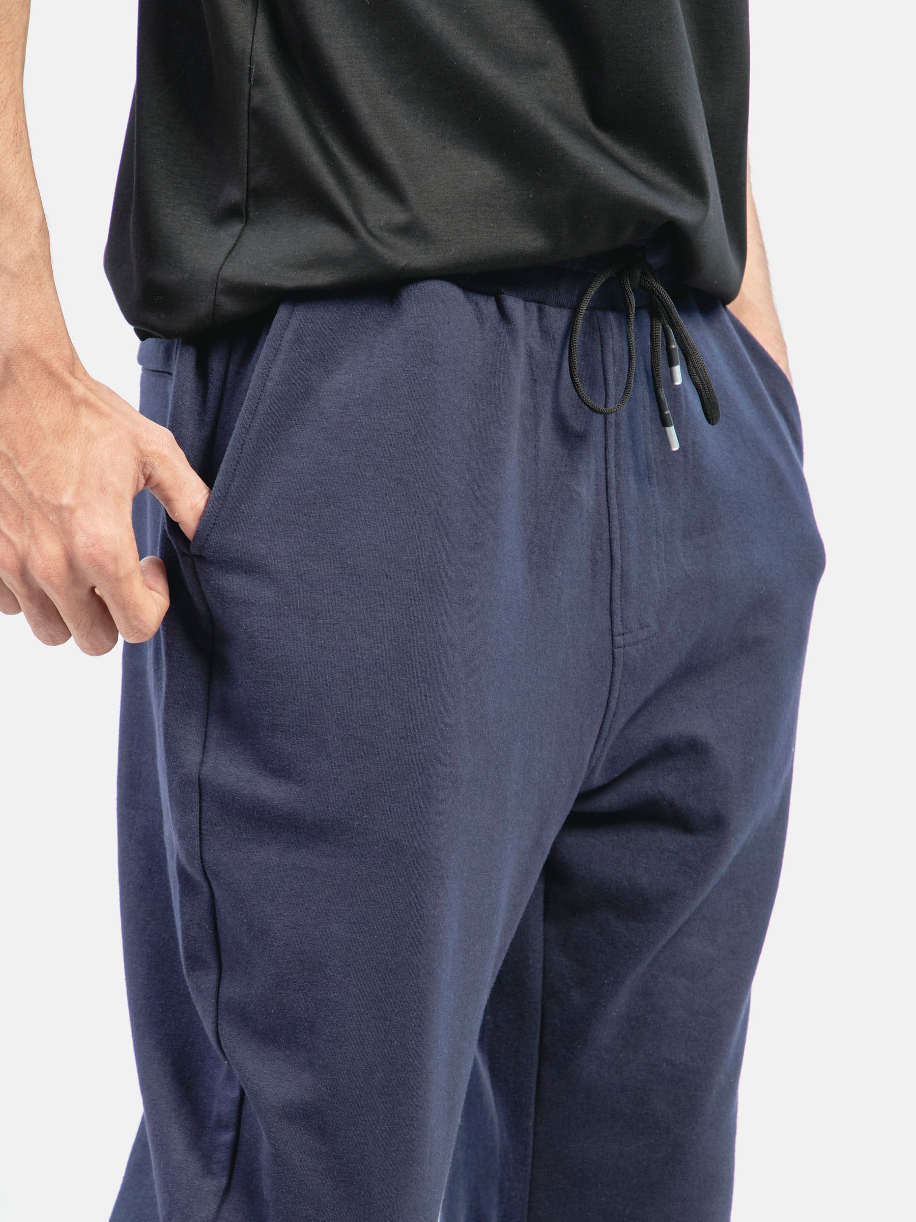 Navy Blue Everyday Knitted Pajama