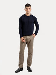 Navy Blue Knitted Jumper