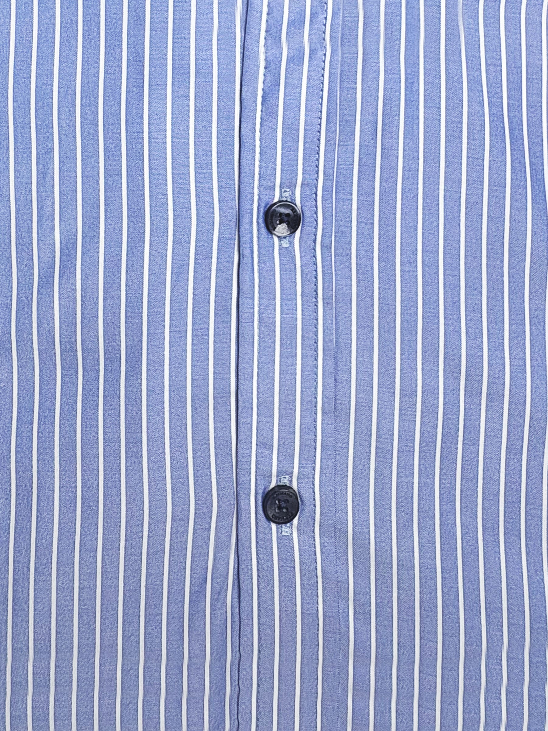 Navy Blue Light Weight Striped Shirt