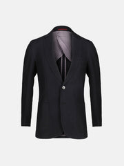 Navy Blue Wool Blazer