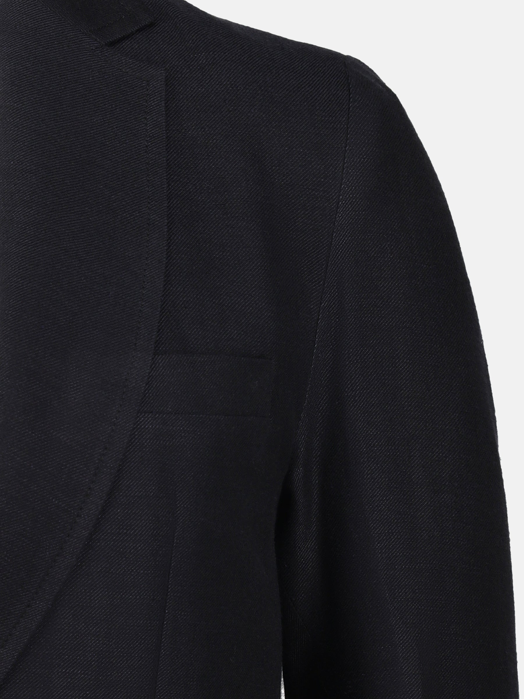 Navy Blue Wool Blazer