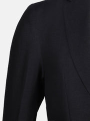 Navy Blue Wool Blazer