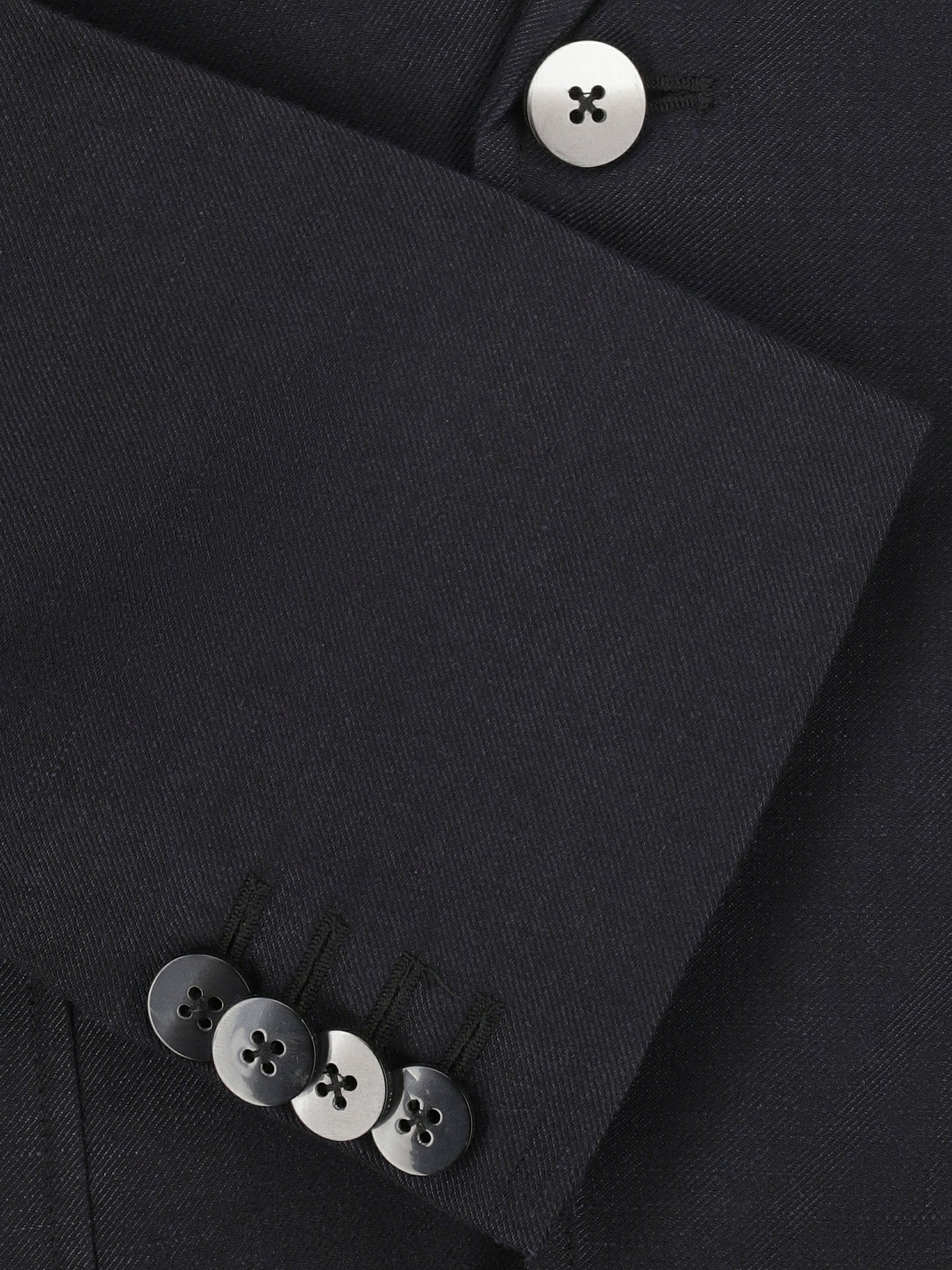Navy Blue Wool Blazer