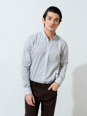 Olive Floral Printed Shirt