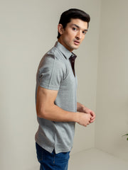 Olive Green Mercerized Polo Shirt