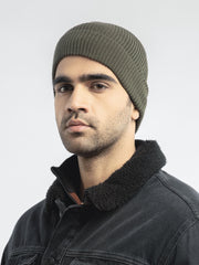 Olive Green Beanie Cap