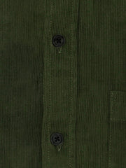 Olive Green Corduroy Shirt