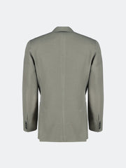 Olive Green Light Weight Linen Blazer
