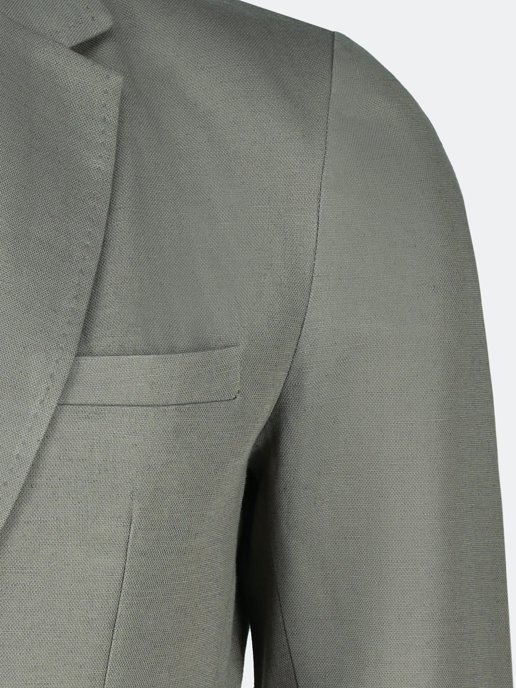 Olive Green Light Weight Linen Blazer