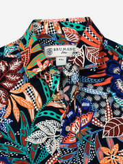 Orange Jungle Printed Casual Shirt
