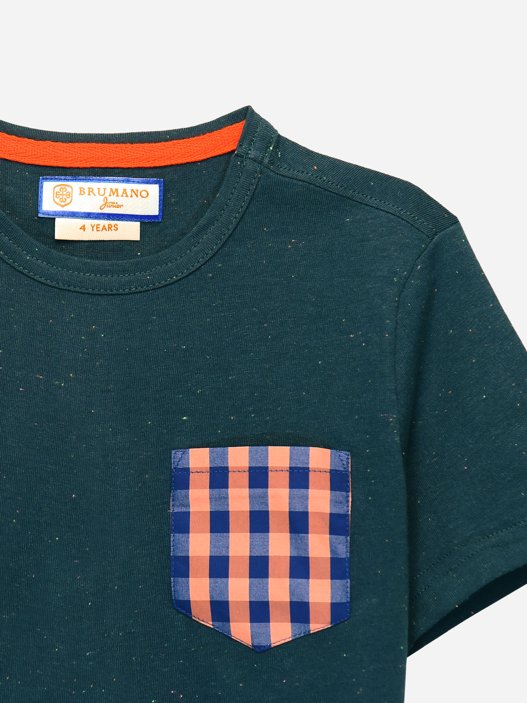 Peacock Blue Short Sleeves Casual T-Shirt