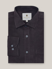 Pecan Brown Corduroy Shirt - Exclusive
