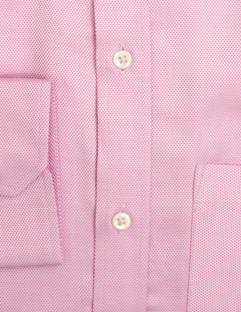 Pink Dobby Structured Shirt