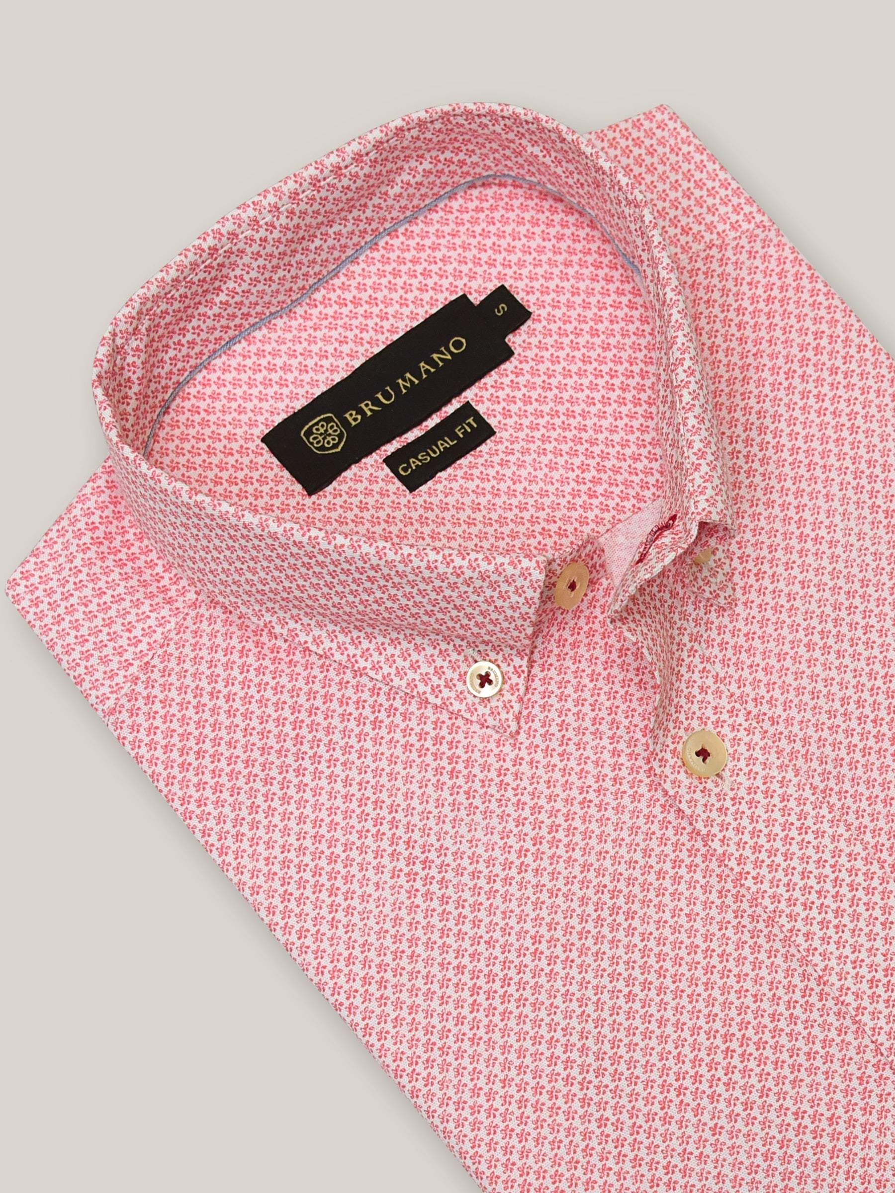 Pink Floral Printed Shirt