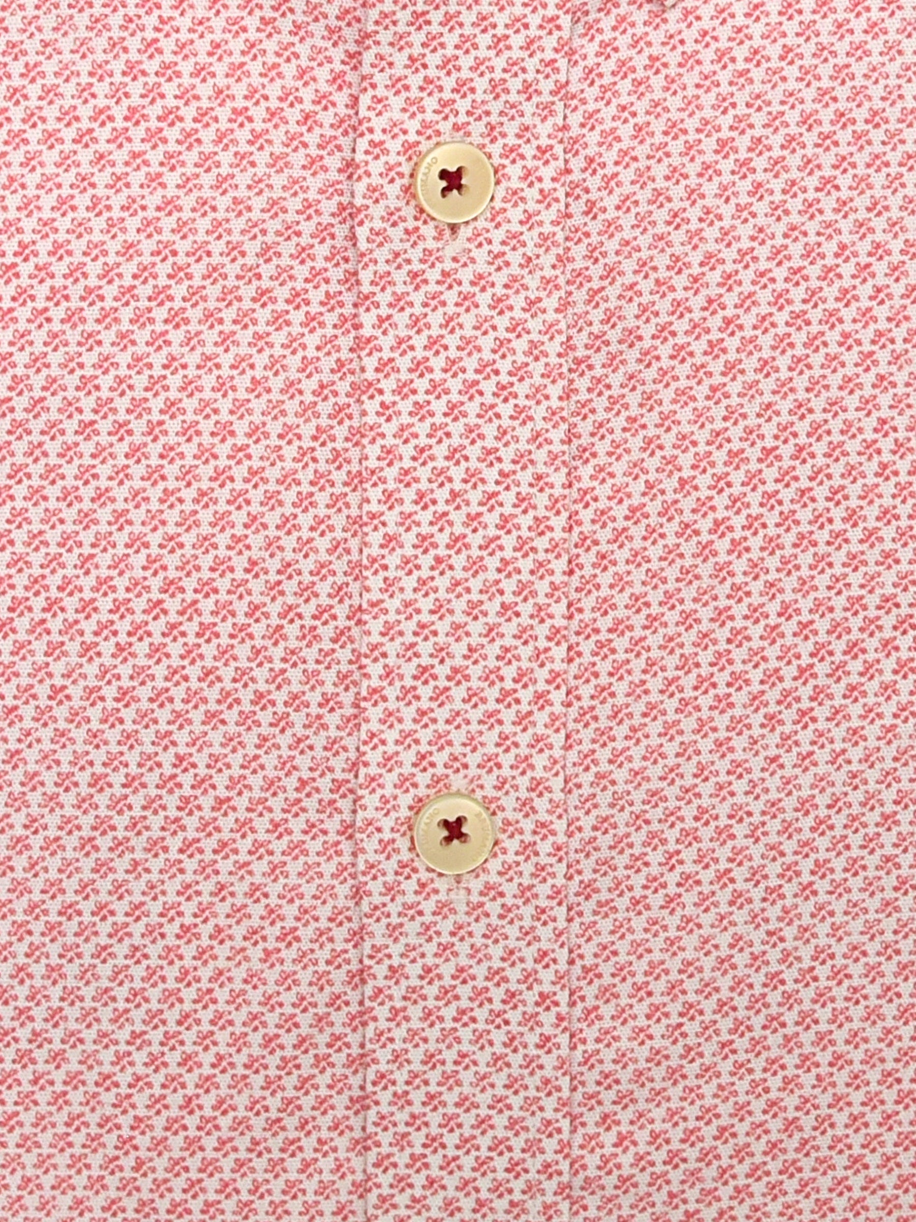 Pink Floral Printed Shirt