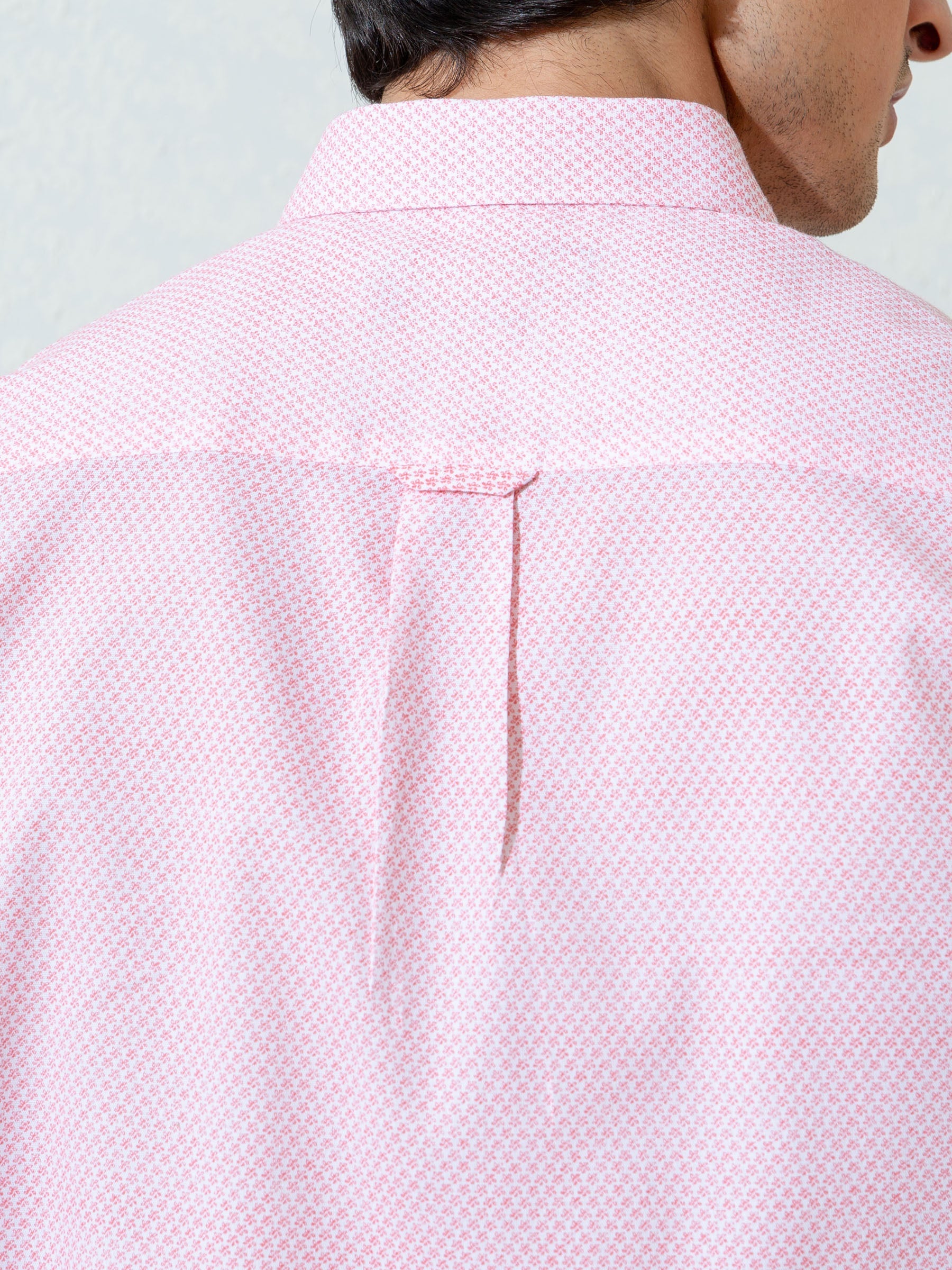Pink Floral Printed Shirt