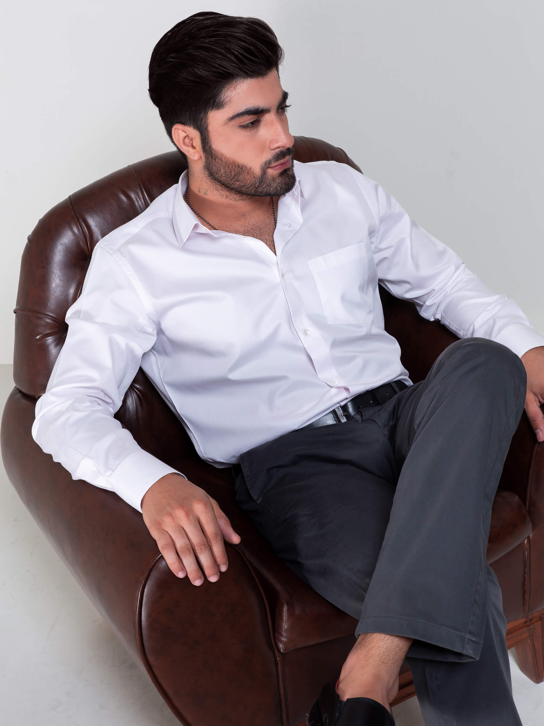 Pink Pinstripe Shirt