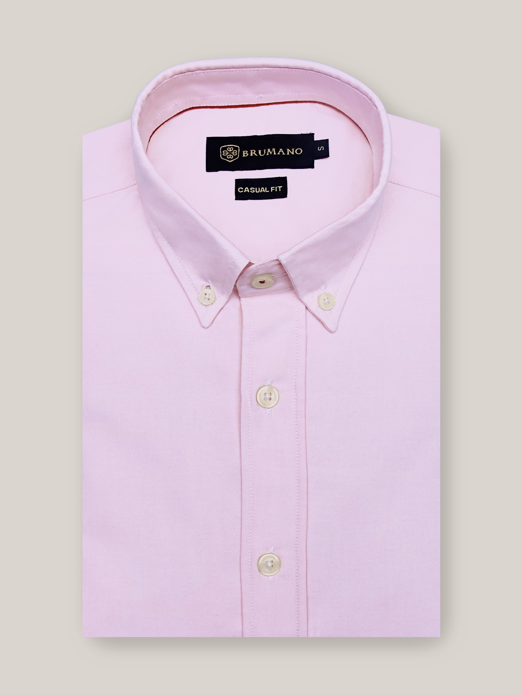 Pink Oxford Button Down Shirt