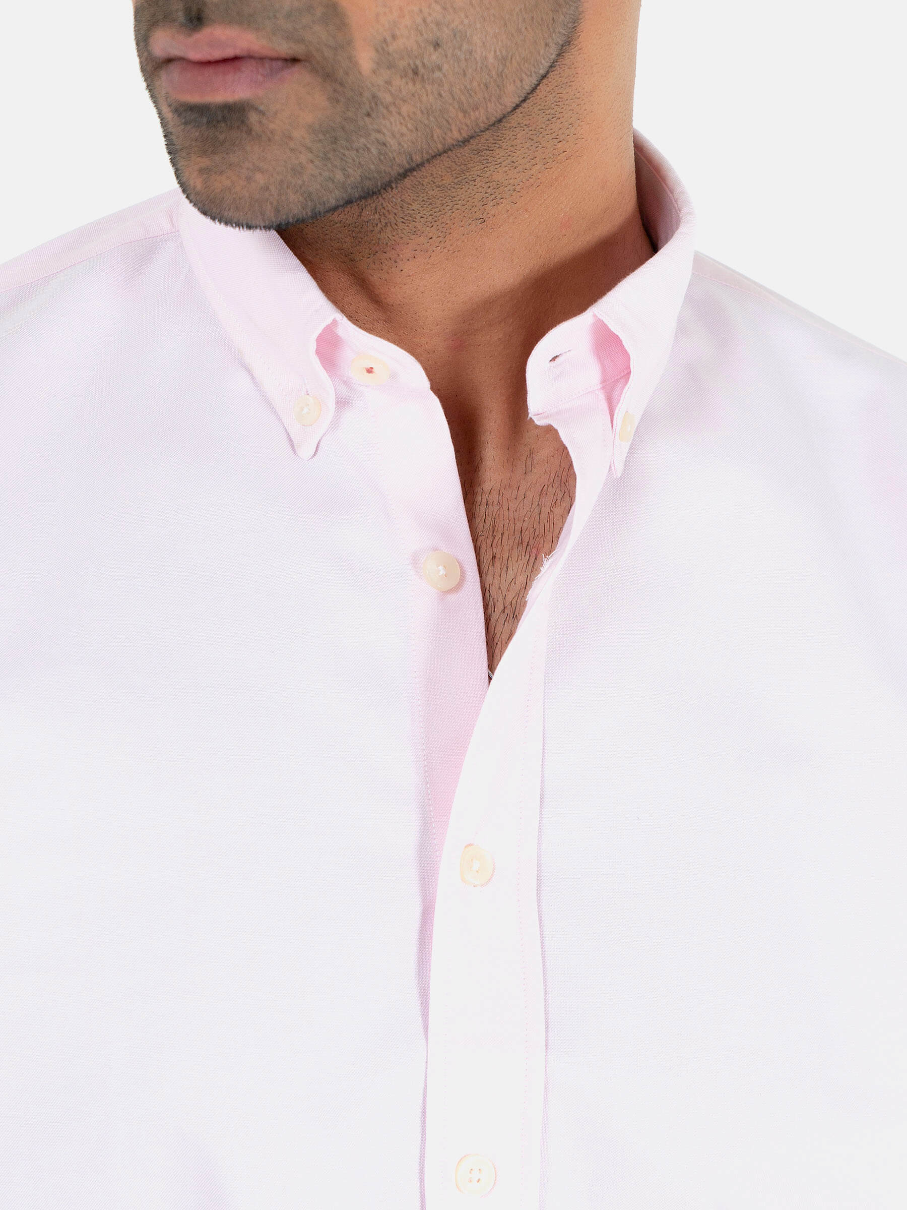 Pink Oxford Button Down Shirt