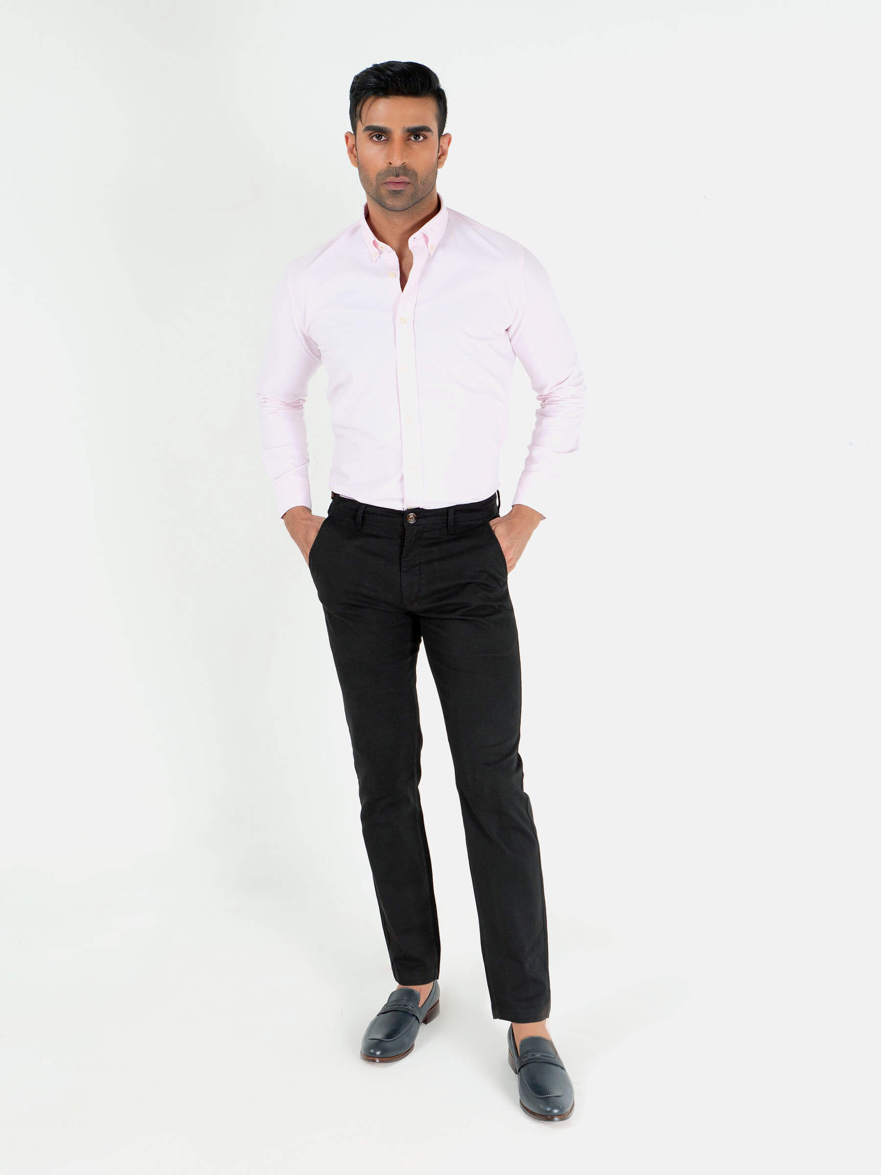 Pink Oxford Button Down Shirt
