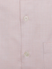Pink Structured Formal Shirt