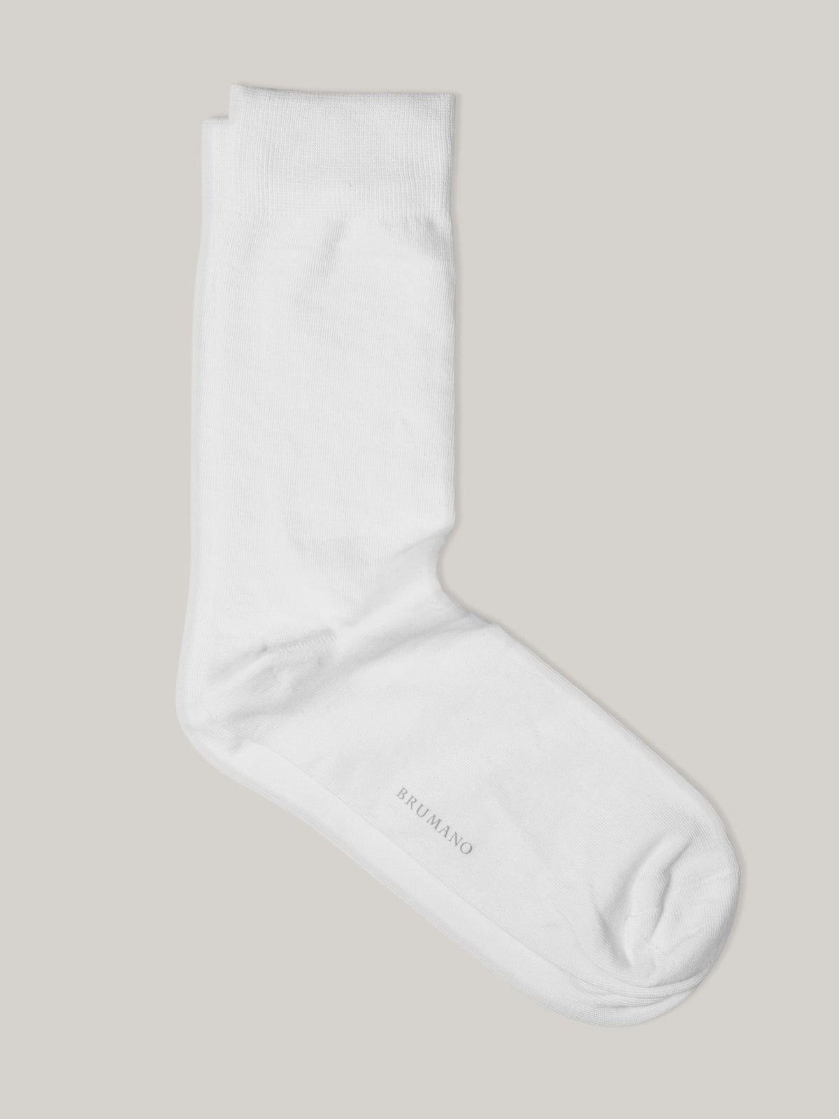 Plain White Cotton Socks