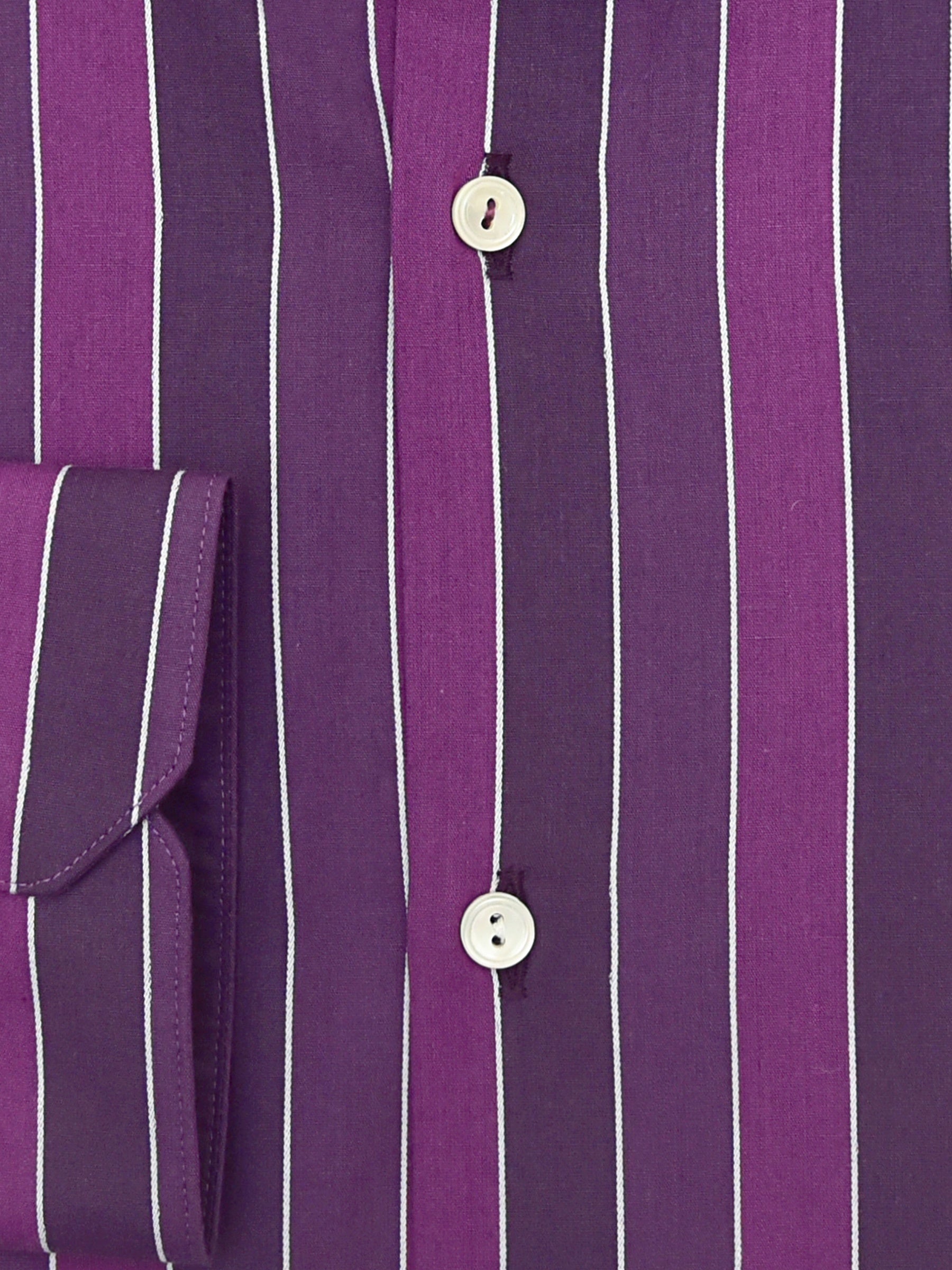 Purple Bold Striped Shirt