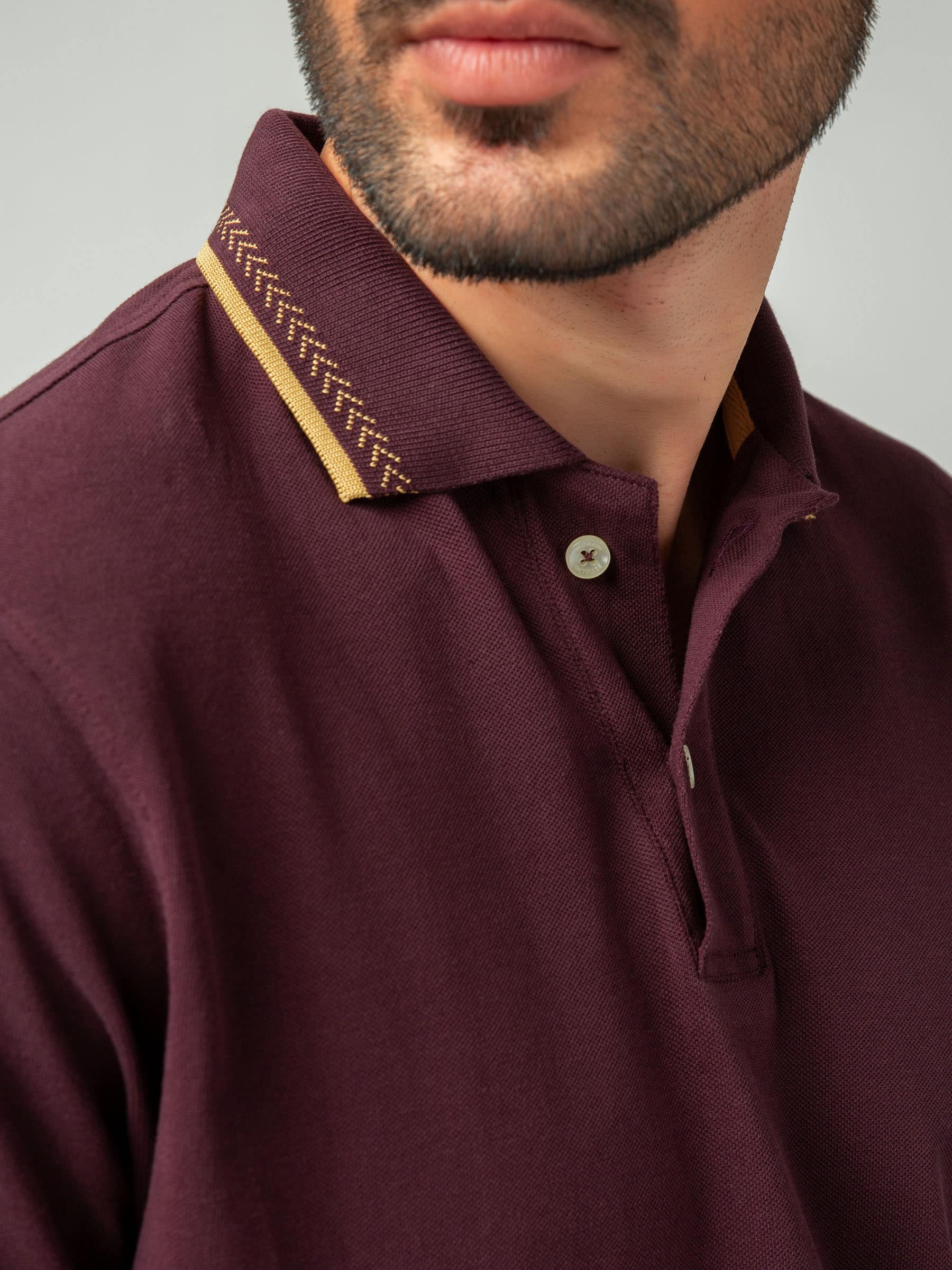 Purple Sporty Polo