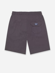 Purple Linen Casual Shorts - Junior