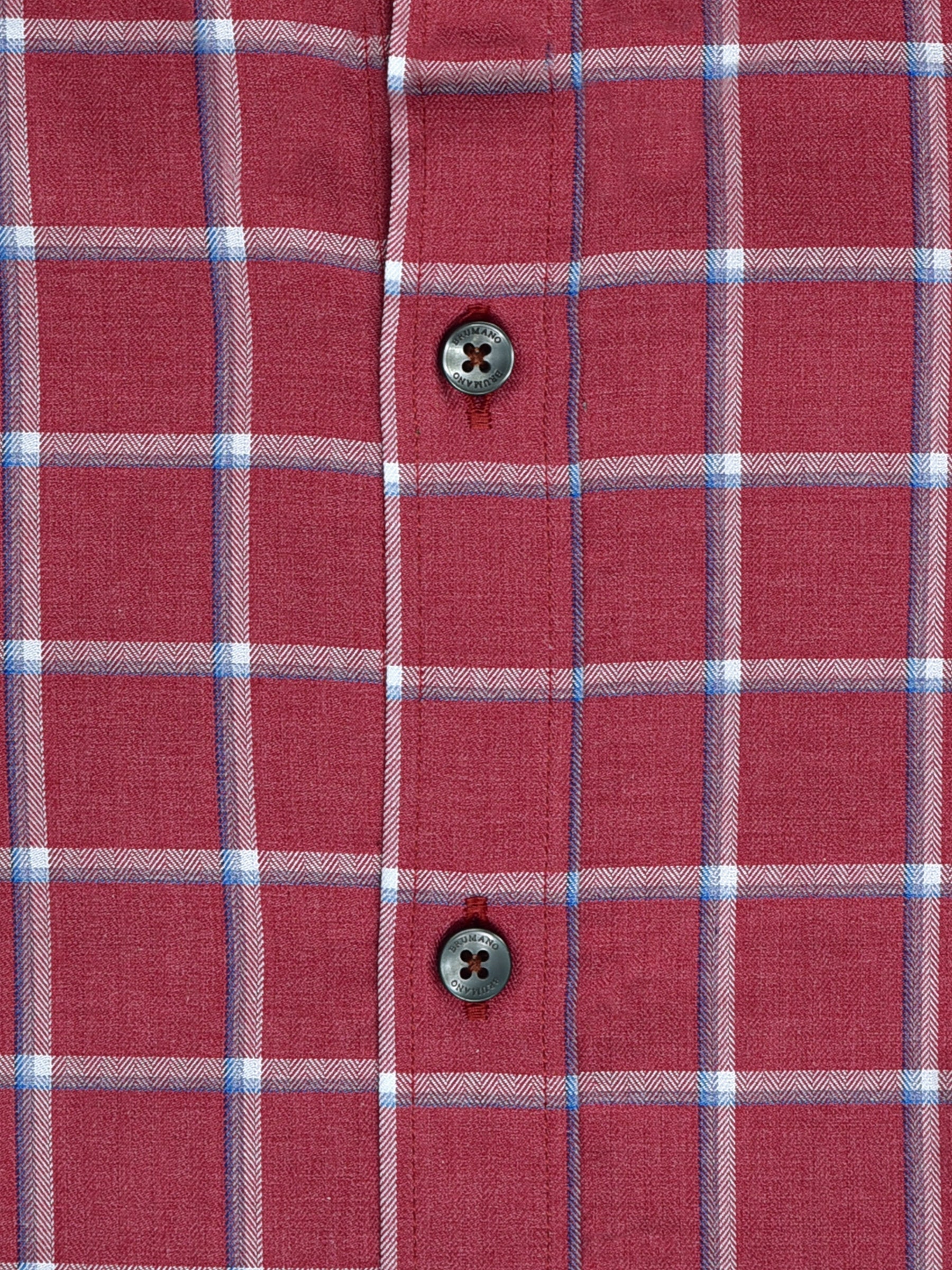Red Checkered Button Down Shirt