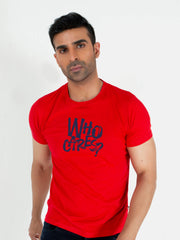 Red Graphic Printed T-Shirt
