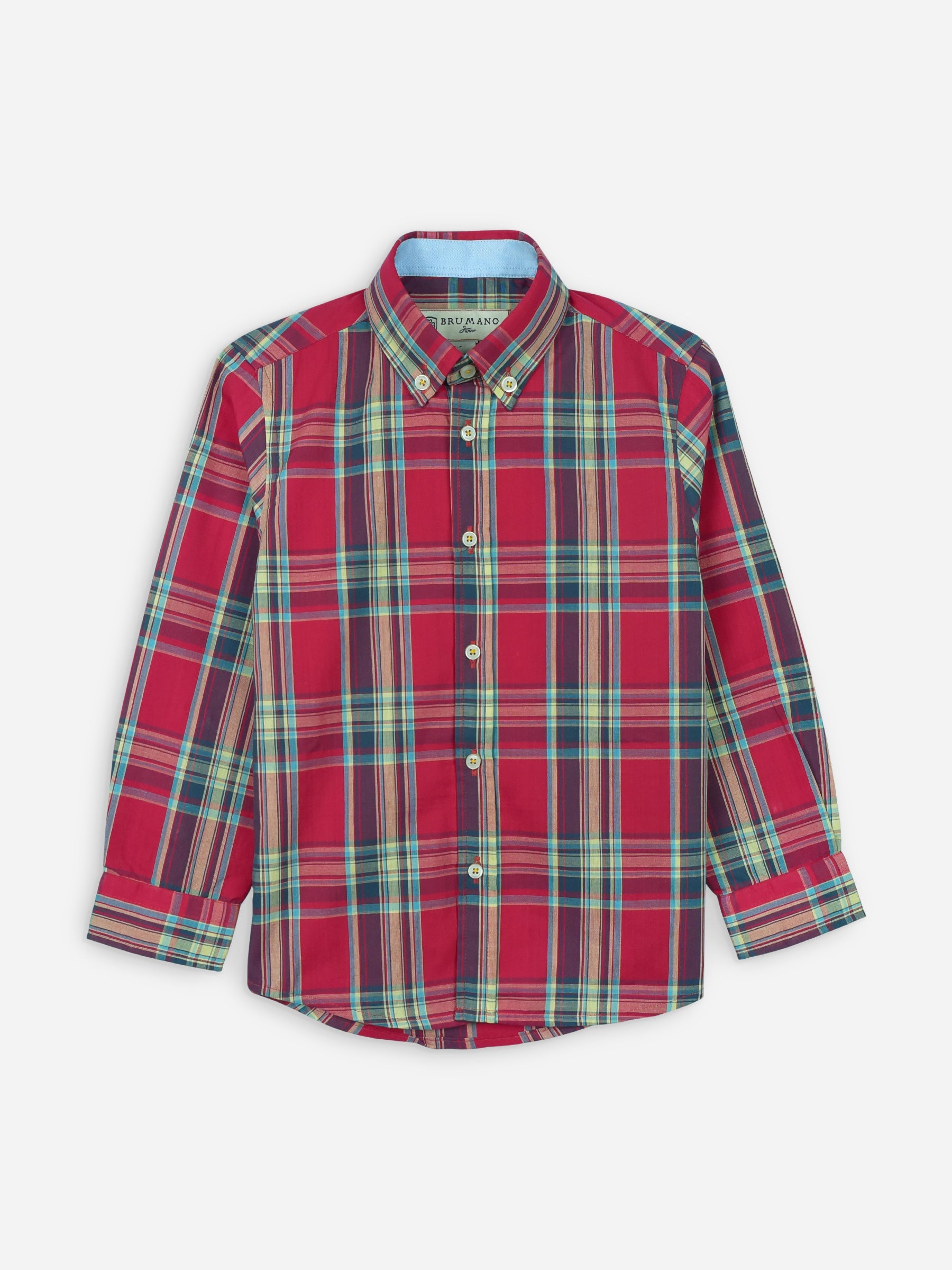 Red Large Checkered Casual Shirt