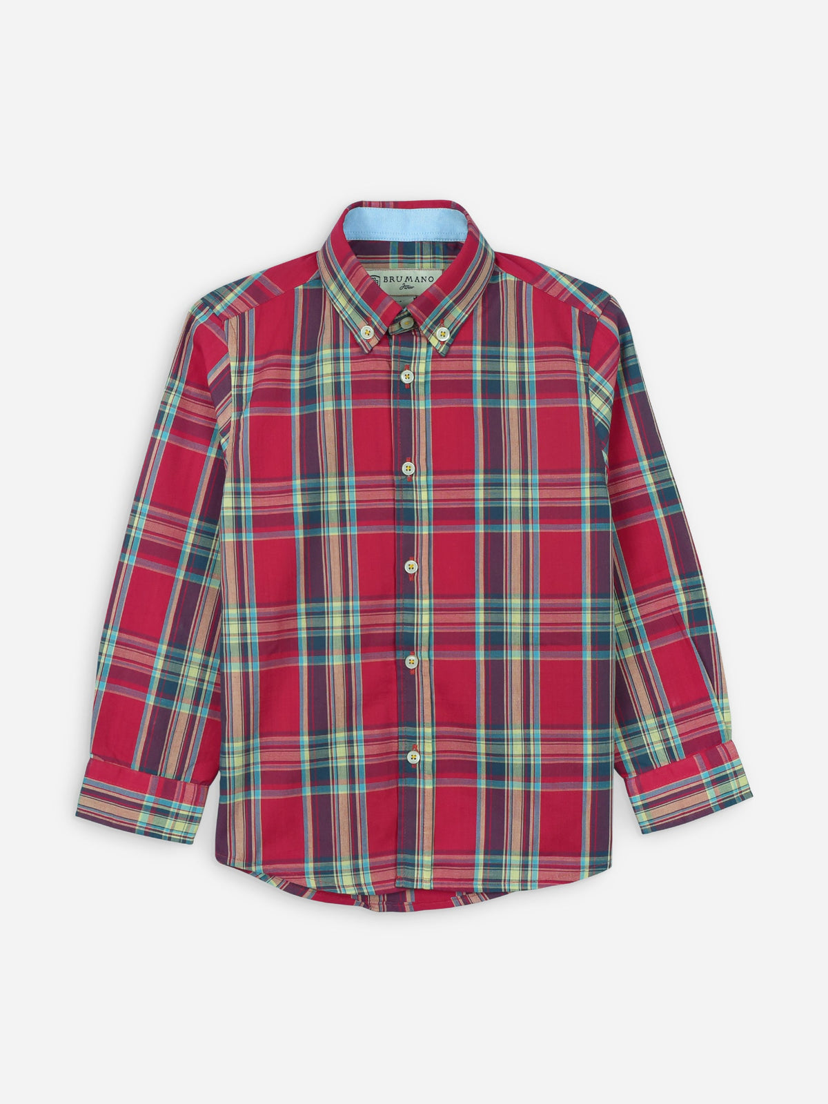 Red Large Checkered Casual Shirt