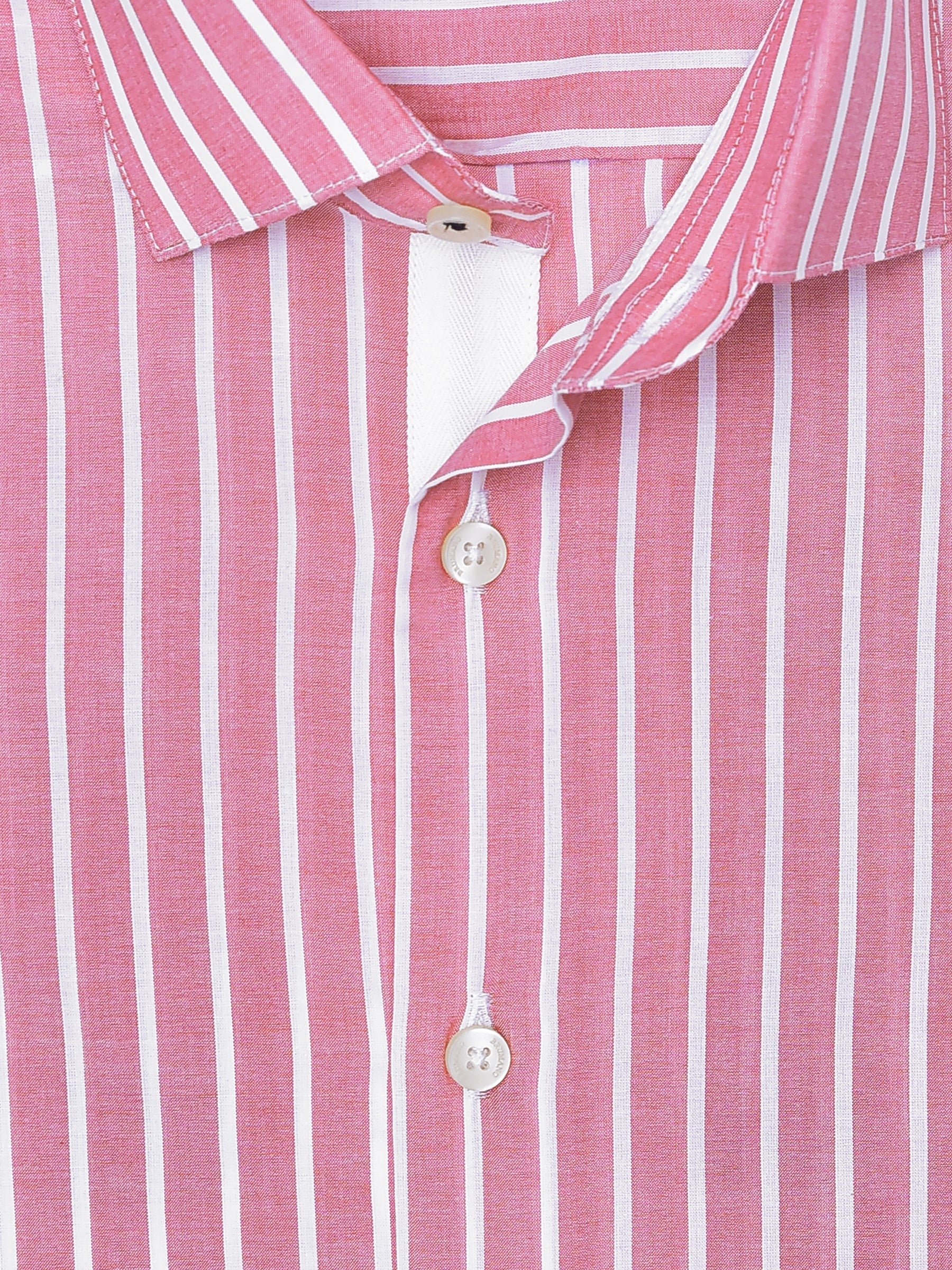 Red Light Weight Striped Shirt